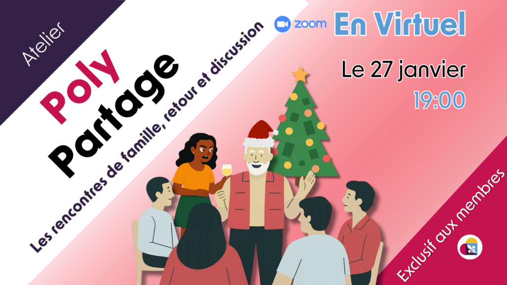 Annonce Poly Partage 27 janvier, 19:00 en virtuel